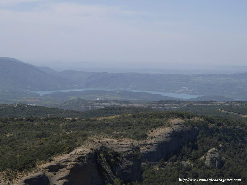 EMBALSE DE BARASONA DESDE EL CASTILLO